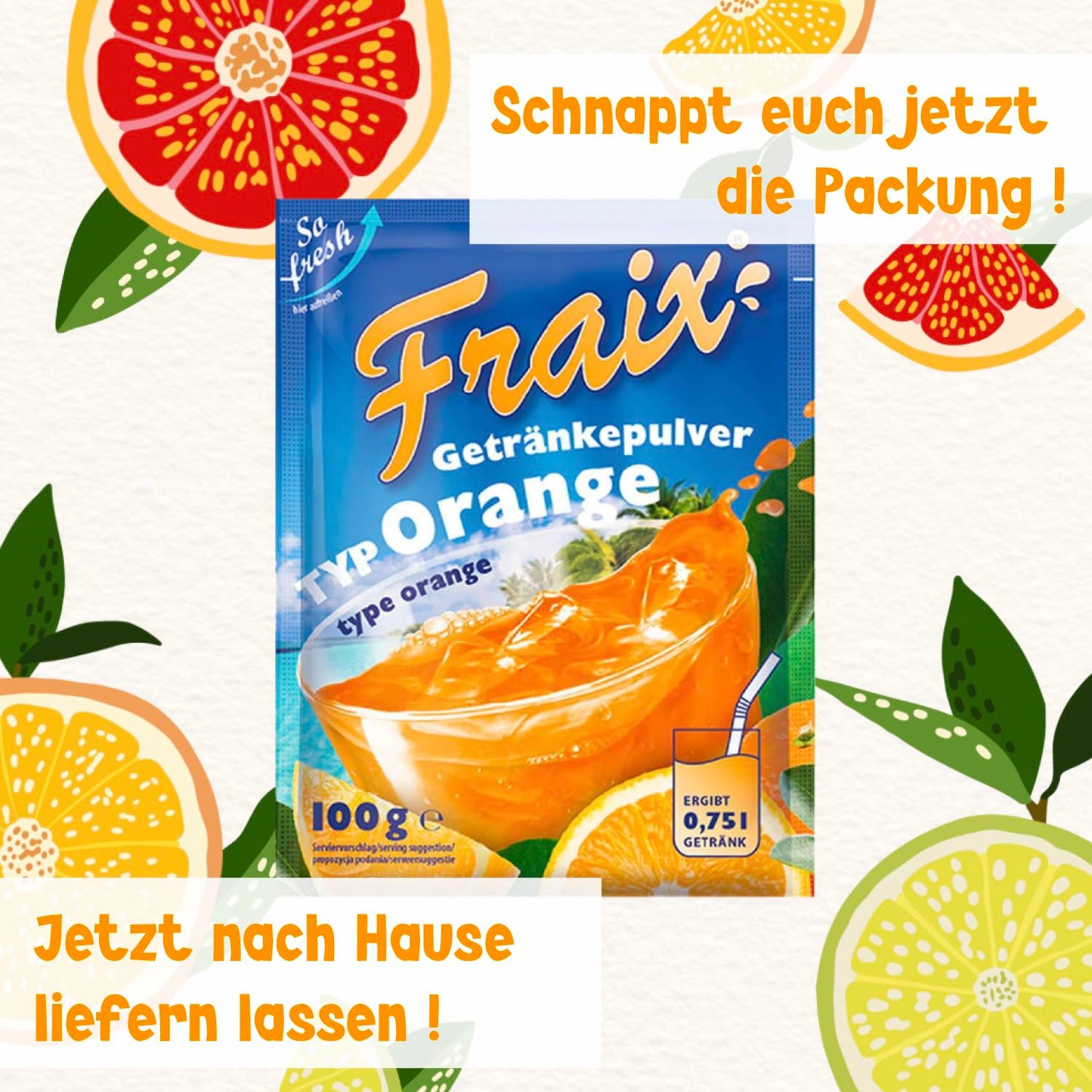 FRAIX Orange 50 x 100g