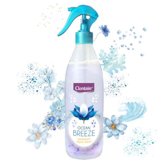 CLENTAIRE Lufterfrischer & Textilerfrischer Ocean Breeze 12 x 425ml