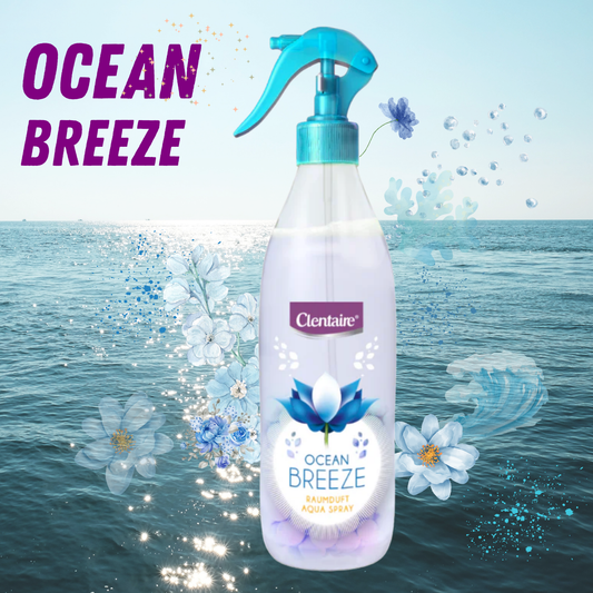CLENTAIRE Lufterfrischer & Textilerfrischer Ocean Breeze 6 x 425ml