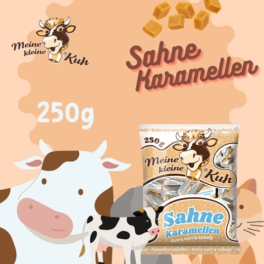 MEINE KLEINE KUH Sahnekaramellen 20 x 250g Sahne Bonbon
