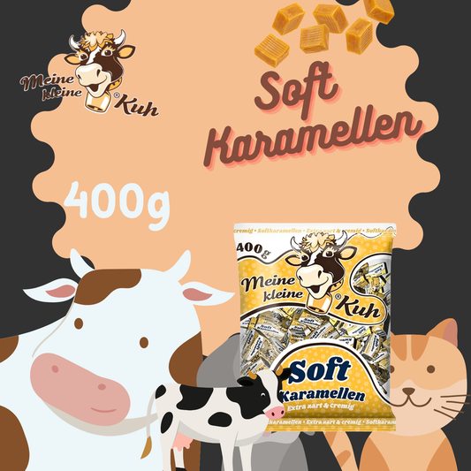 MEINE KLEINE KUH Softkaramellen 20 x 400g Sahne Bonbon