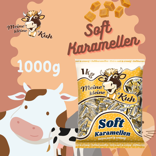 MEINE KLEINE KUH Softkaramellen 1kg Sahne Bonbon