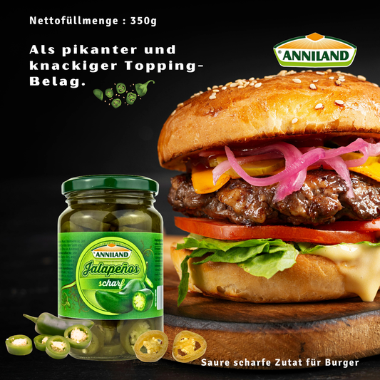 ANNILAND Jalapenos 12 x 350g