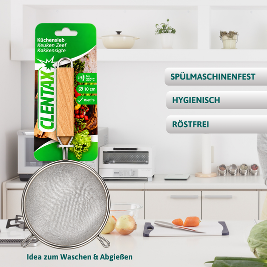 CLENTAX Küchensieb Ø 10 cm
