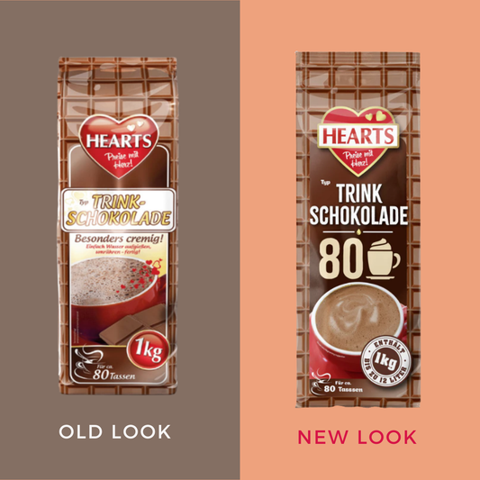 HEARTS Trinkschokolade 10 x 1kg