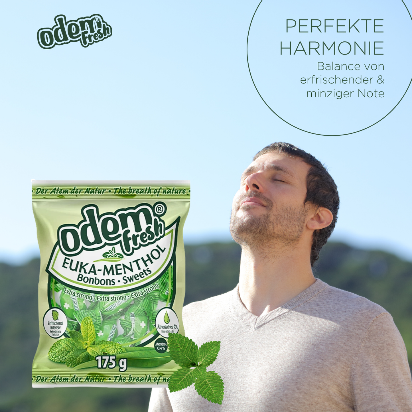 ODEM Euka Menthol Bonbons 175g