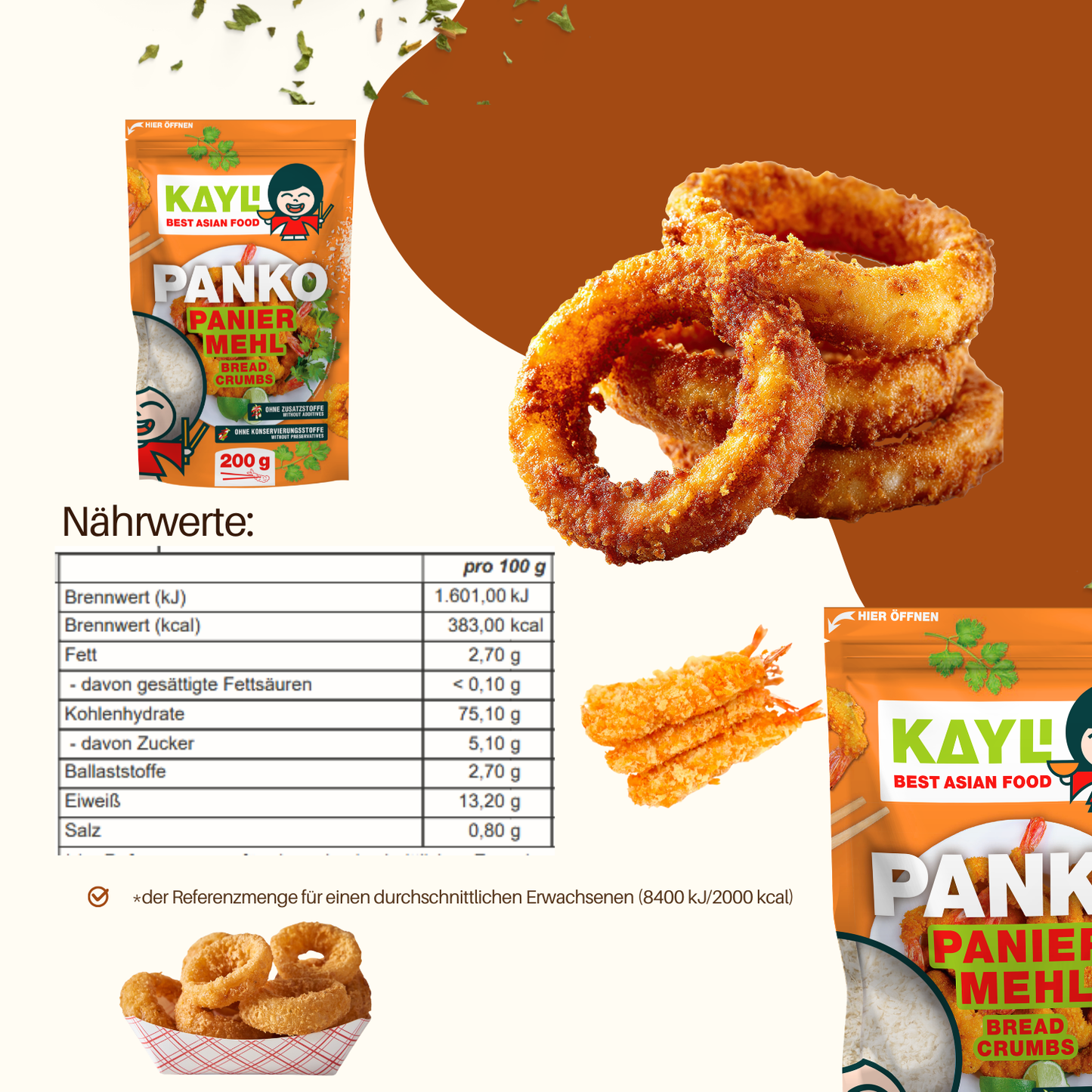 KAY LI Panko Paniermehl 200g