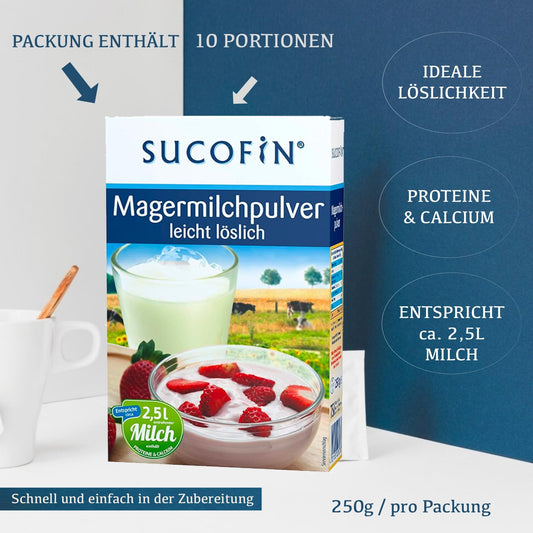SUCOFIN Magermilchpulver 250g
