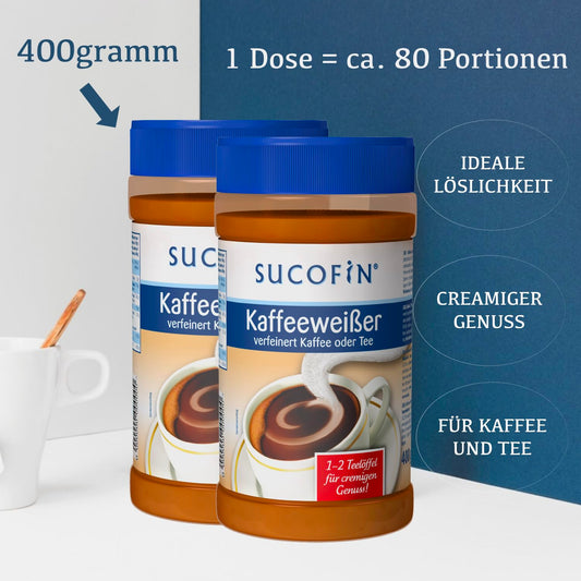 SUCOFIN Kaffeeweißer 400g
