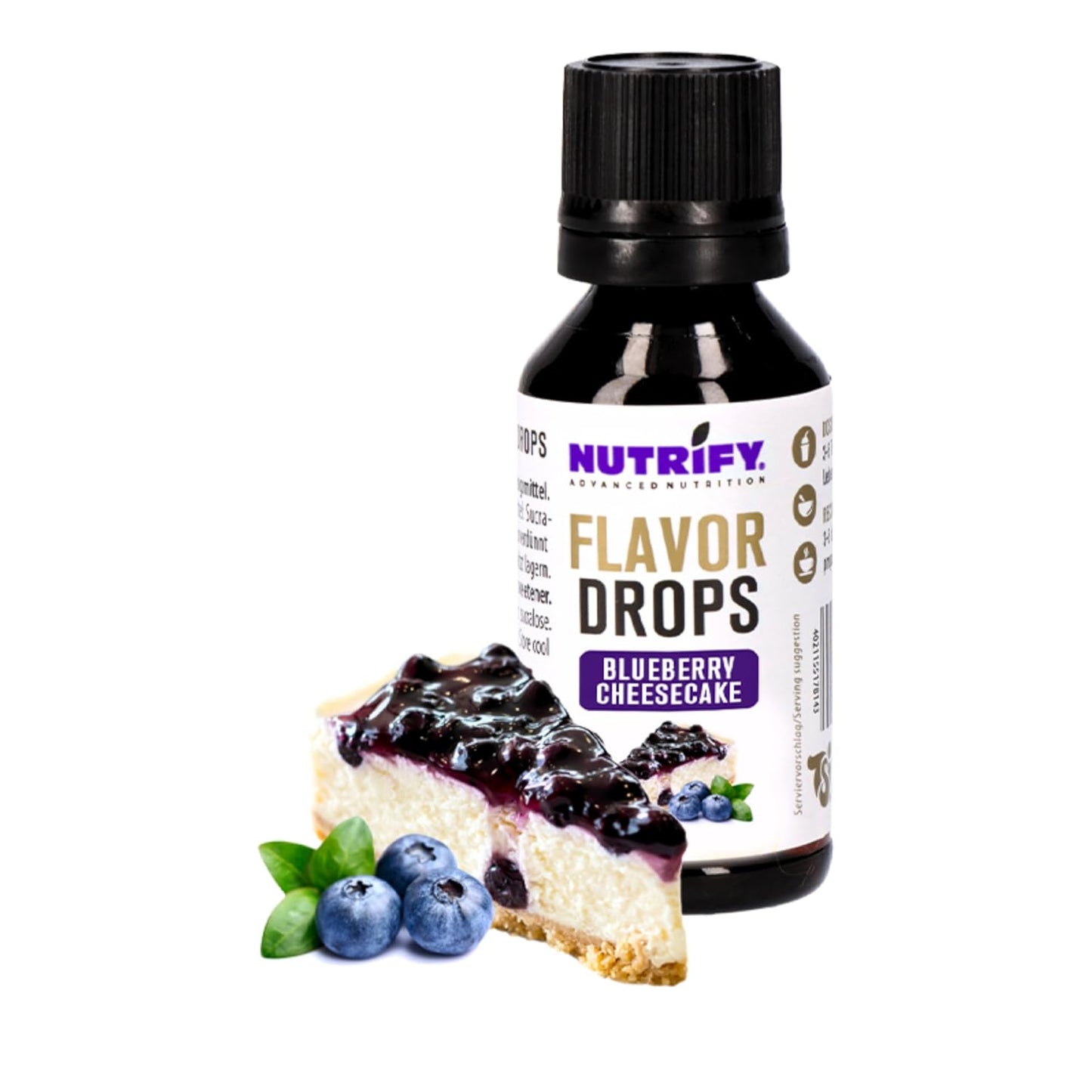 NUTRIFY Flavor Drops Sets Blueberry Cheesecake 5 x 30ml