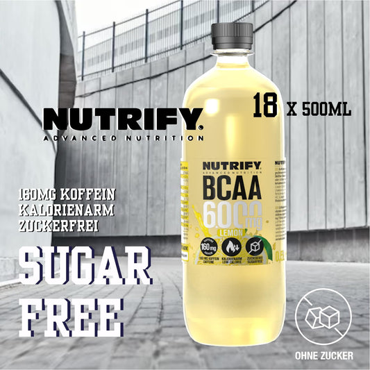 NUTRIFY BCAA Drink Lemon 18 x 500ml