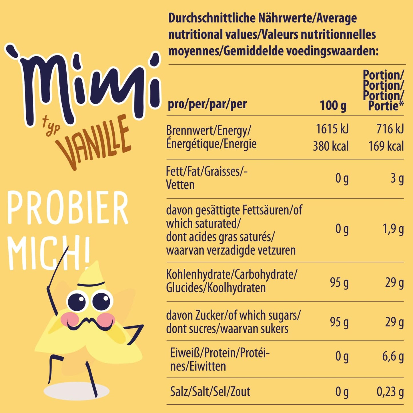 MIMI Milchmix Vanille 400g