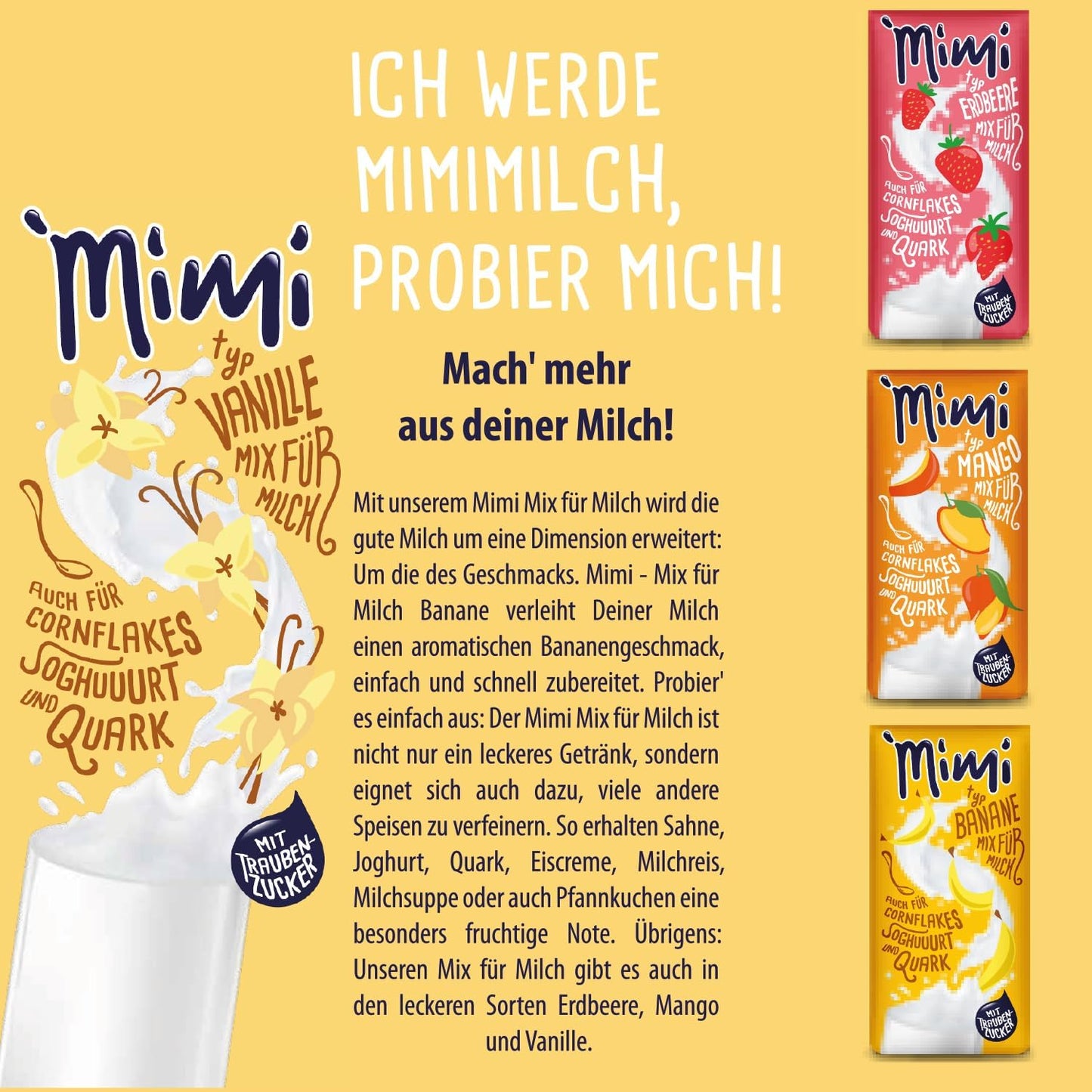 MIMI Milchmix Vanille 12 x 400g