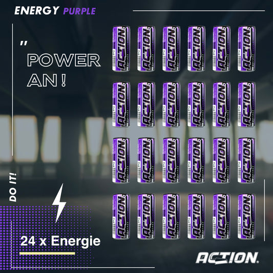 ACTION Purple - 24 x 500ml