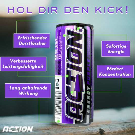 ACTION Purple - 24 x 250ml
