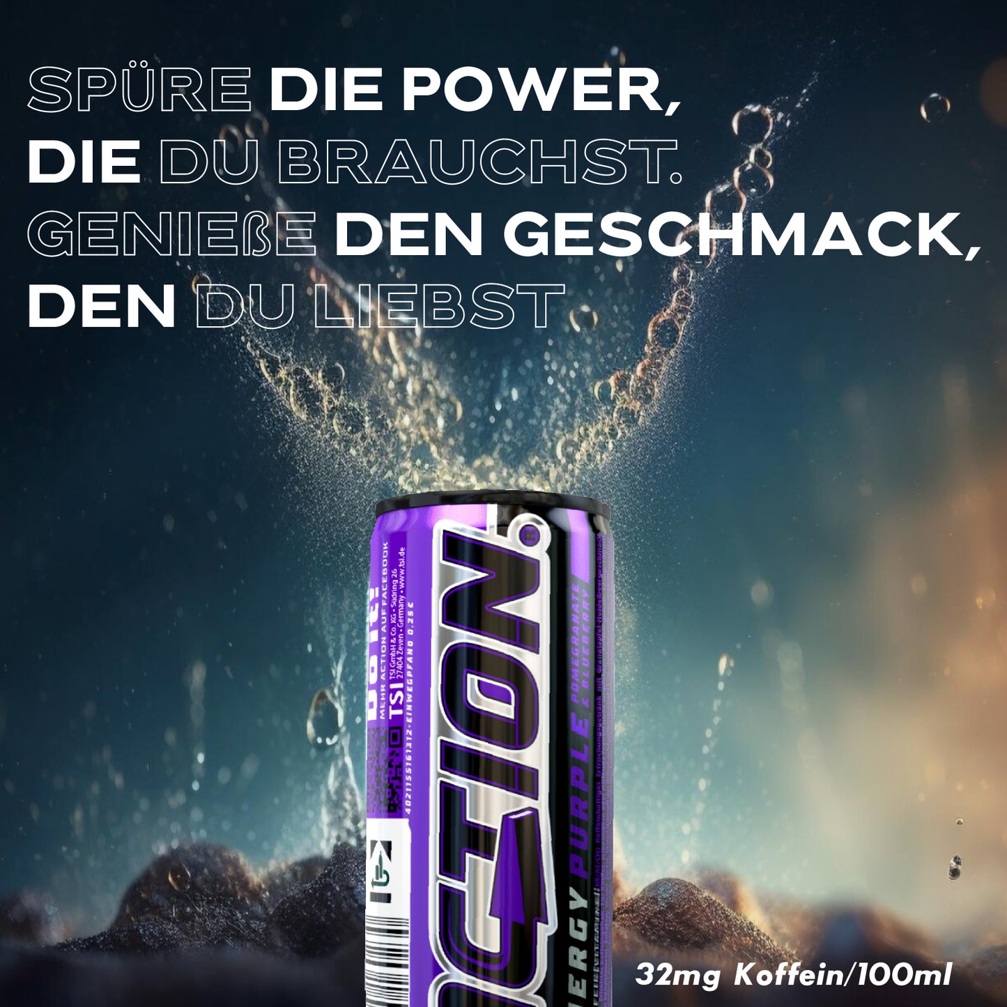 ACTION Purple - 24 x 500ml