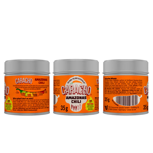 Caracho Amazonas Chiliflocken 35g