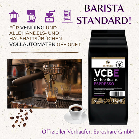VENESSA VCBE Espressobohnen ( 8 x 1kg)