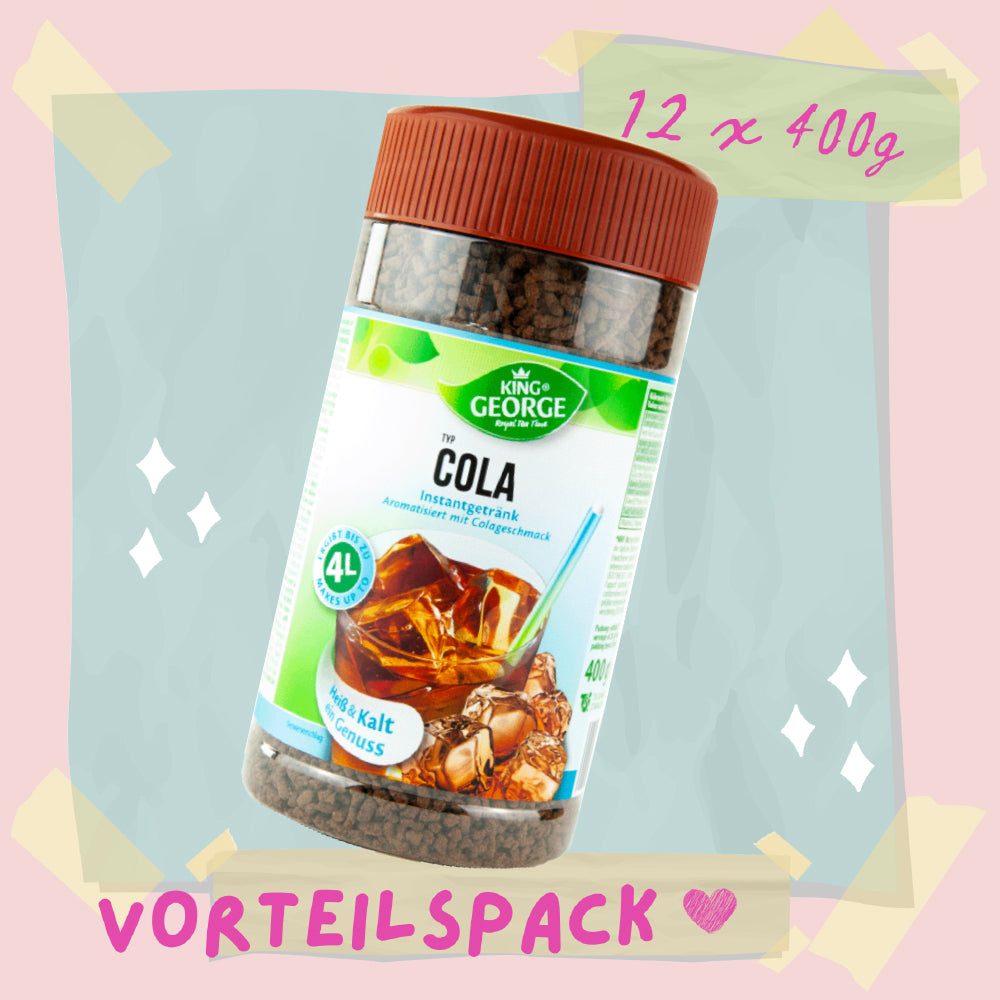 KING GEORGE Cola 12 x 400g
