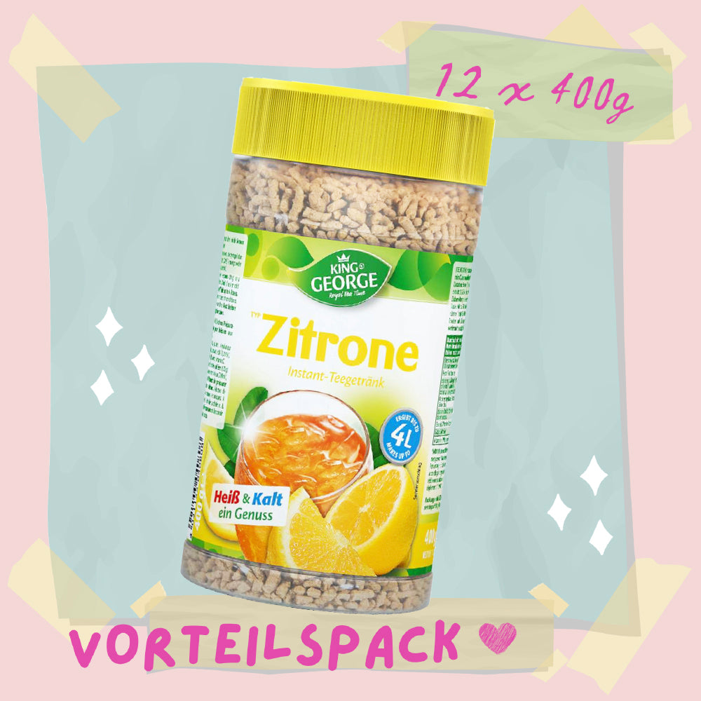 KING GEORGE Zitrone 12 x 400g