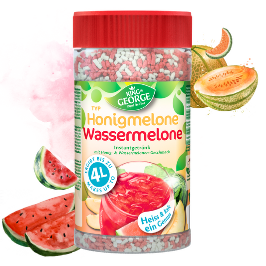 KING GEORGE Honigmelone-Wassermelone 12 x 400g