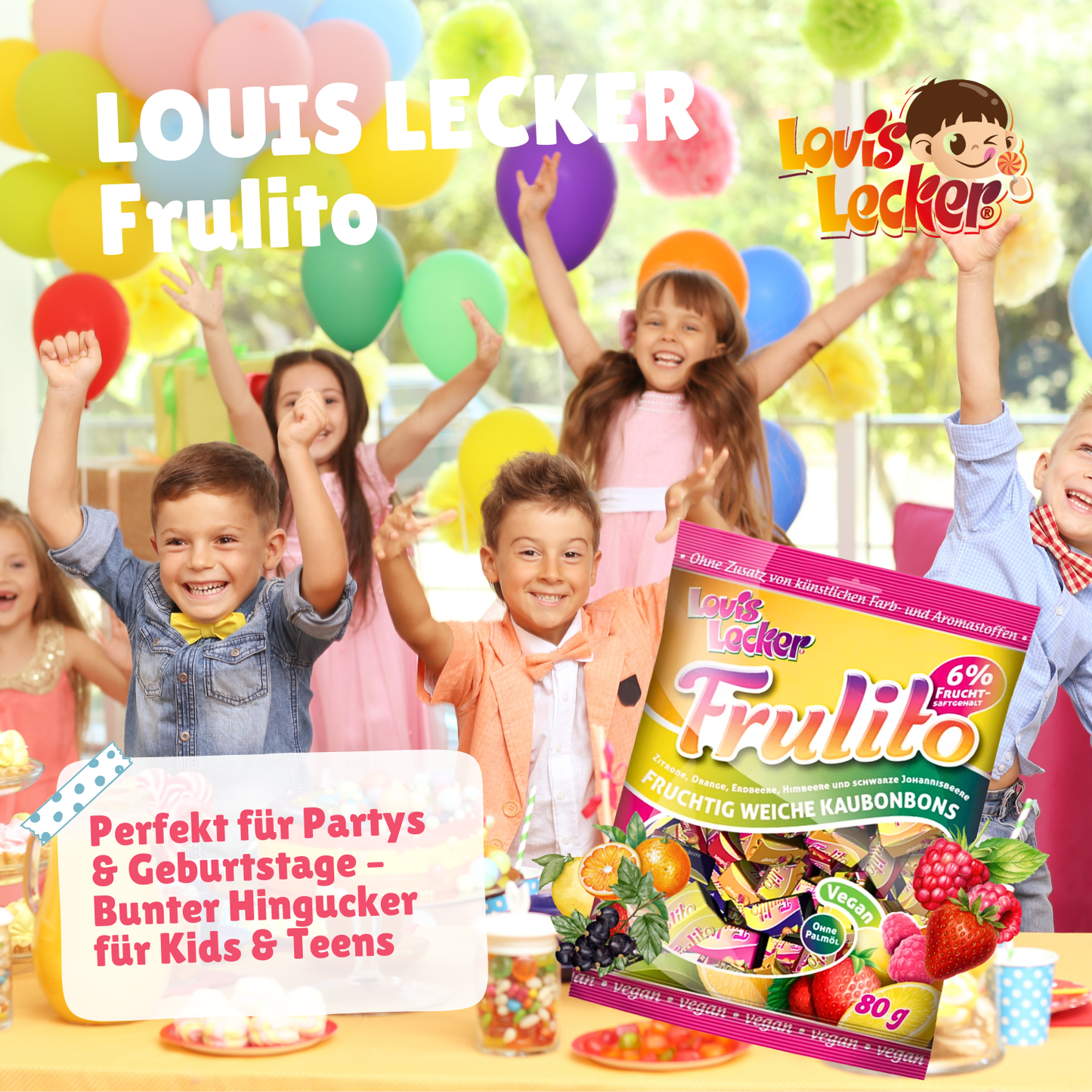 LOUIS LECKER Frulito 24 x 80g