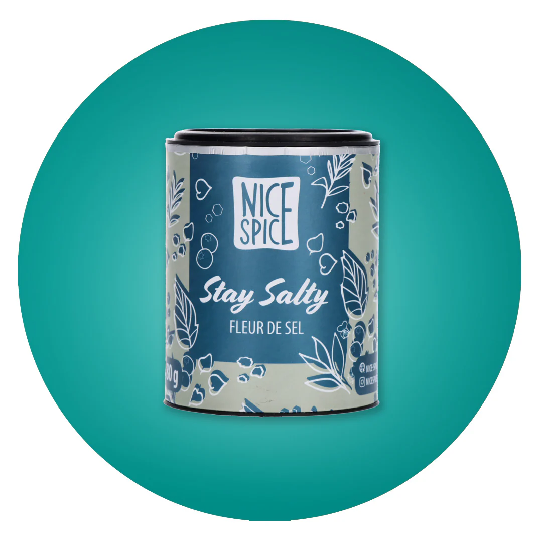 NICE SPICE Fleur de Sel 15 x 80g