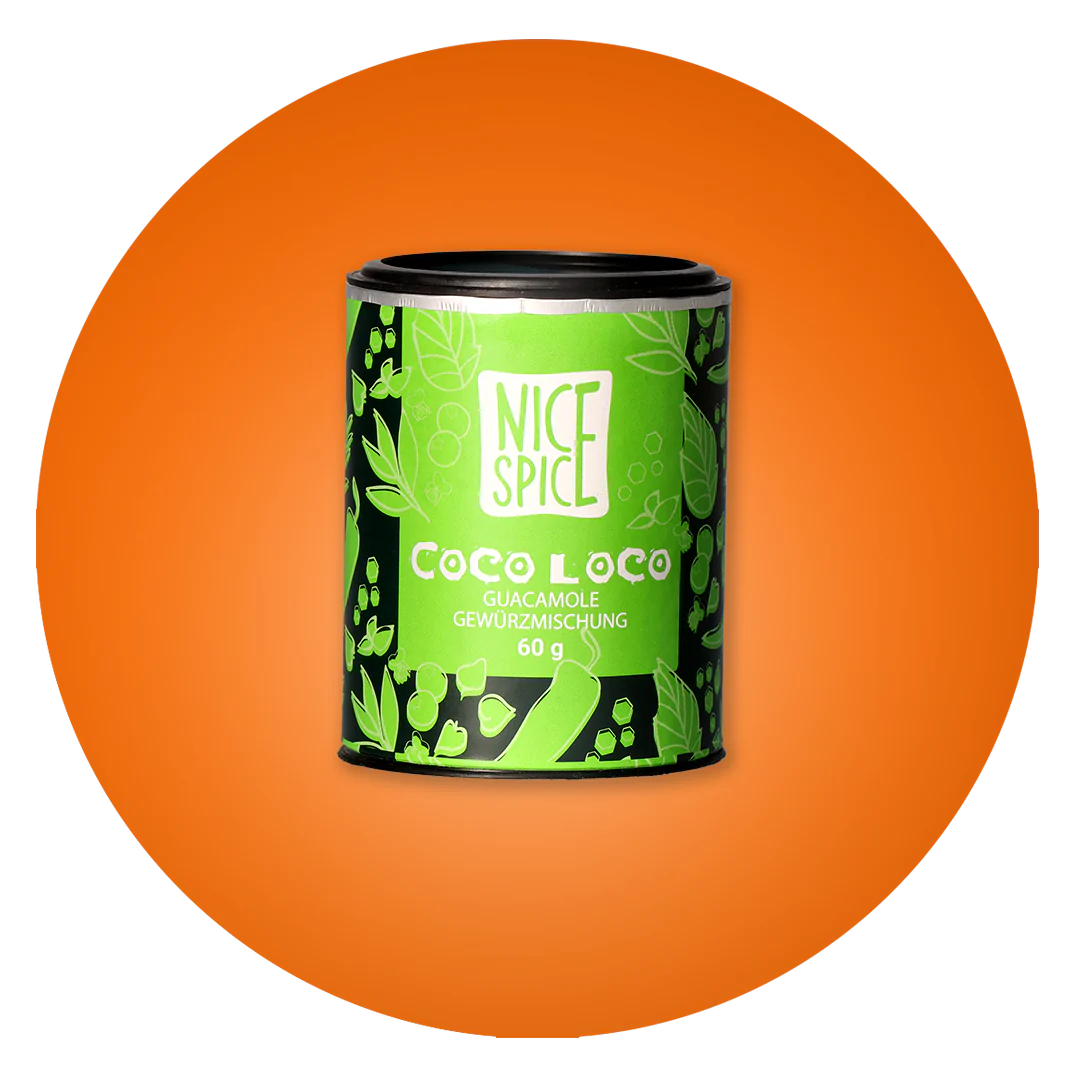 NICE SPICE Guacamole-Gewürz 15 x 60g