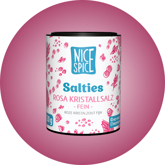 NICE SPICE Salties Rosa Kristallsalz fein 15er VPE