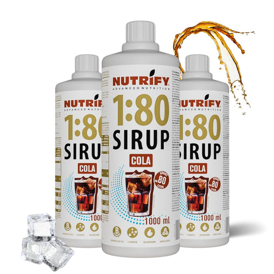 NUTRIFY Vital Drink Sirup 1:80 Cola 1L - 12er VPE
