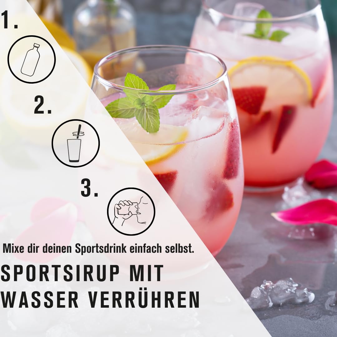 NUTRIFY Vital Drink Sirup1:80 Erdbeere 1L - 6er VPE