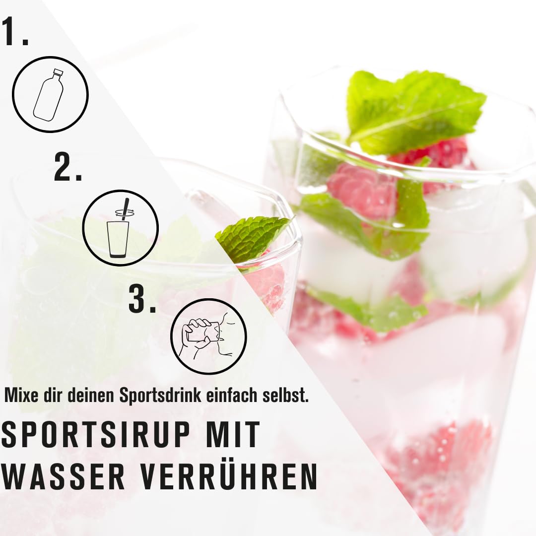 NUTRIFY Vital Drink Sirup 1:80 Himbeere 1L - 6er VPE