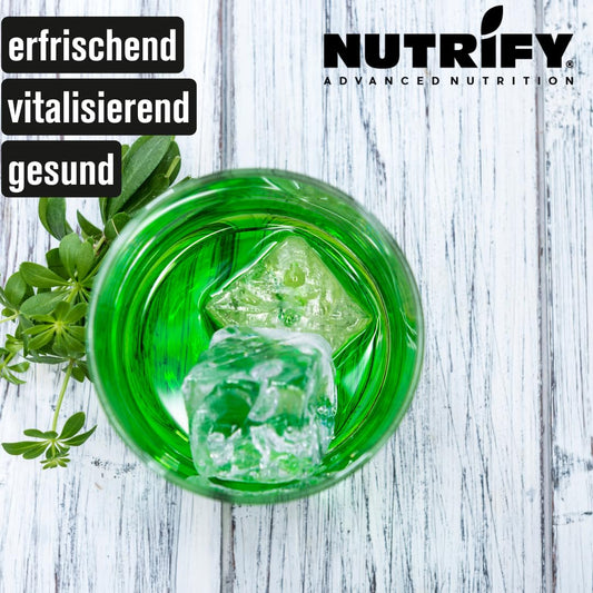 NUTRIFY Vital Drink Sirup 1:80 Waldmeister 1L - 12er VPE