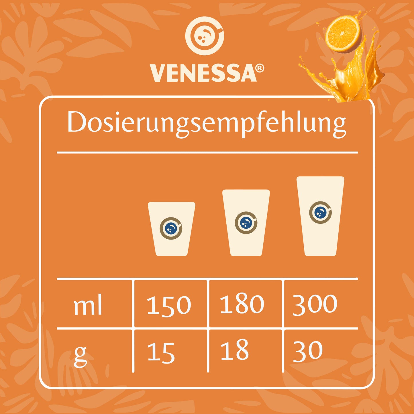 VENESSA Punsch Orange (10 x 1kg)