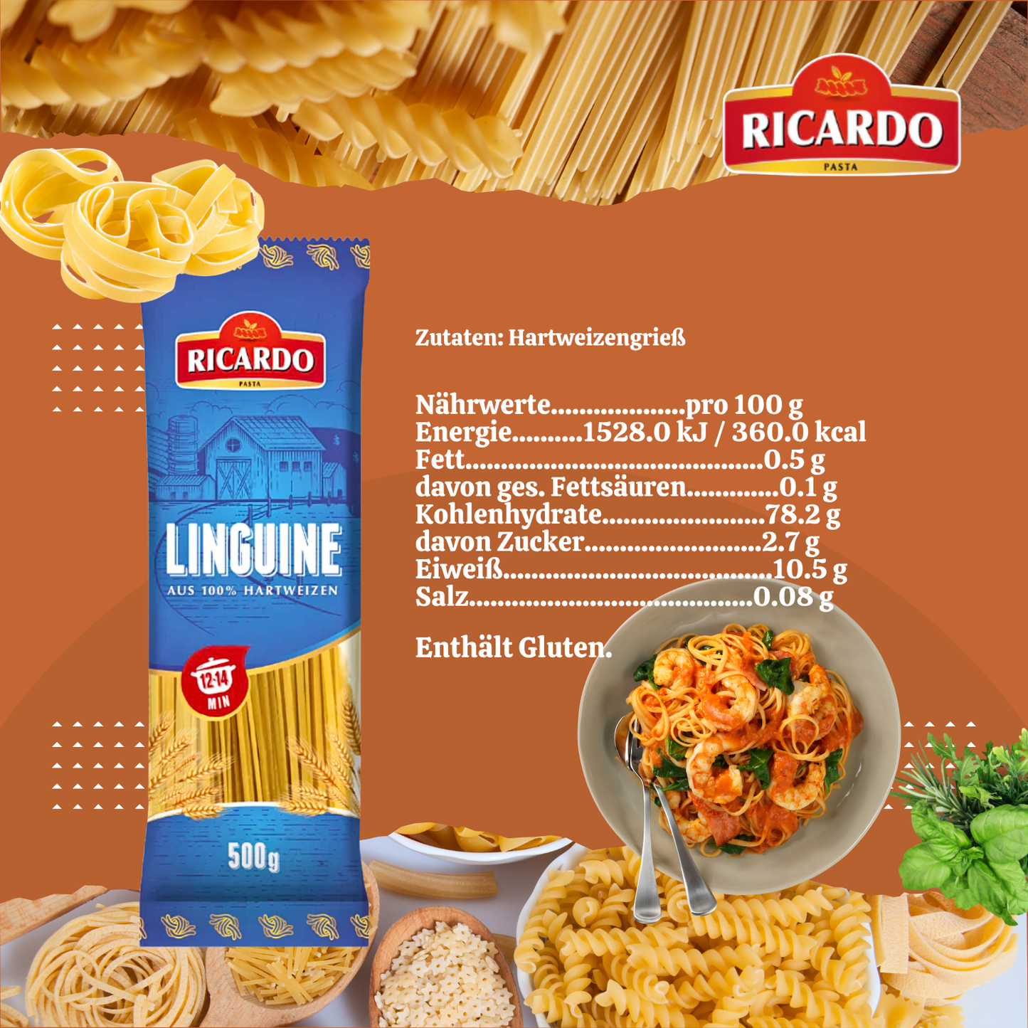 RICARDO Linguine 500g