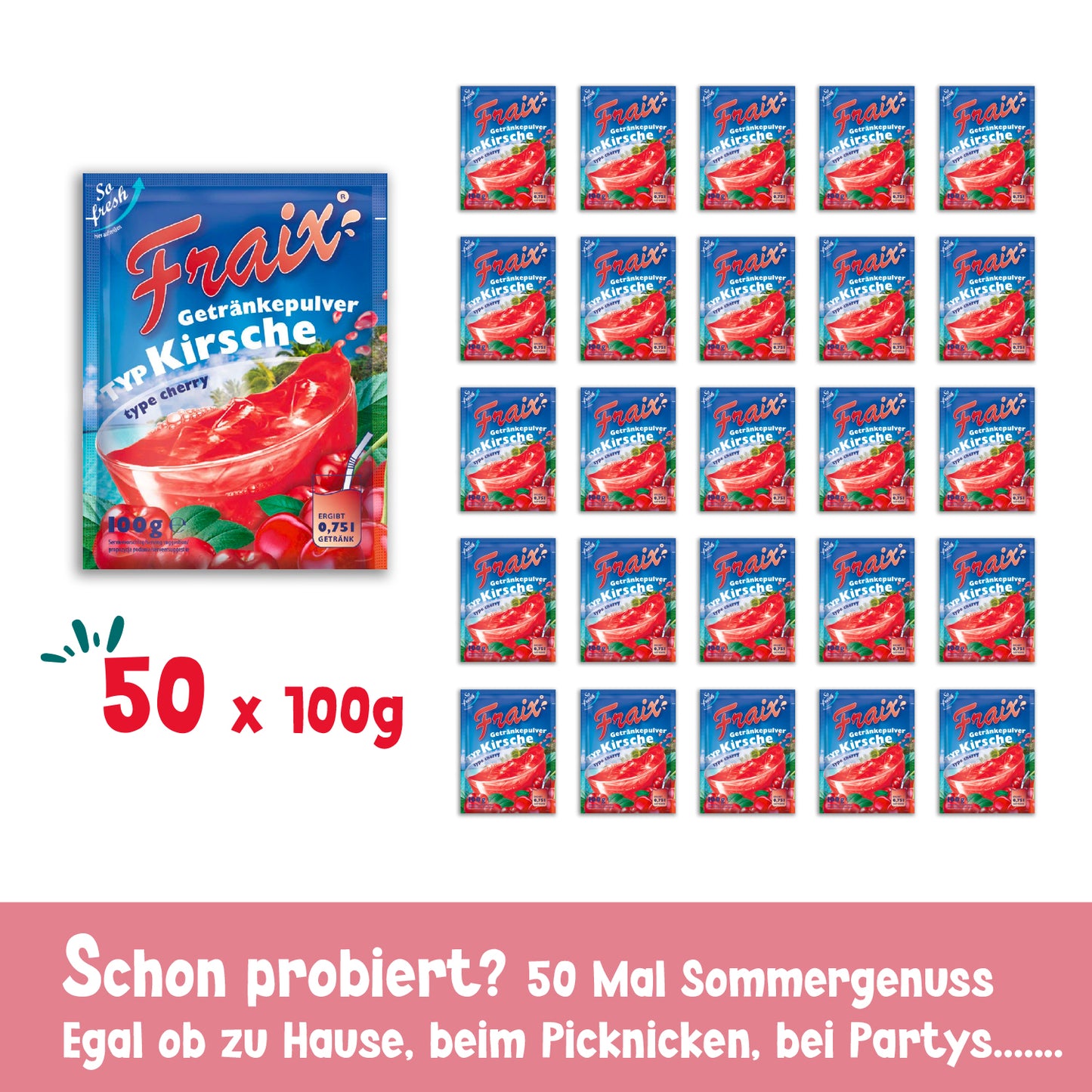 FRAIX Kirsche 50 x 100g