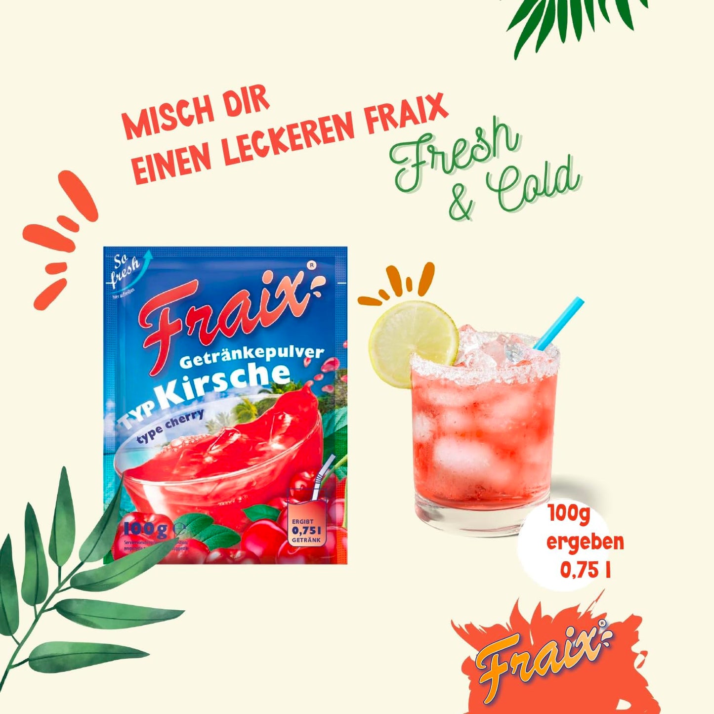 FRAIX Kirsche 50 x 100g