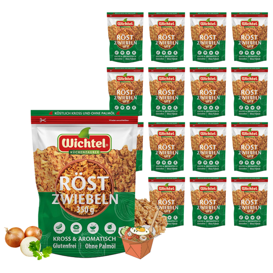 WICHTEL Röstzwiebeln 16 x 350g