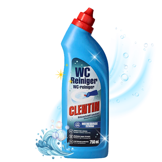 CLENTIN WC Reiniger Urinstein & Kalklöser 16 x 750 ml