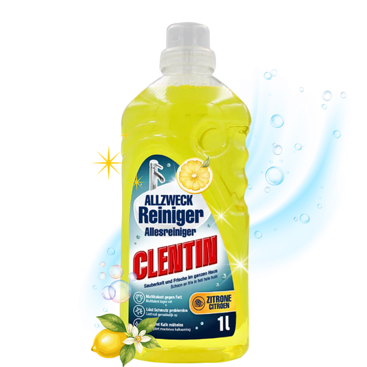 CLENTIN Allzweckreiniger Citrusfrische 12 x 1L