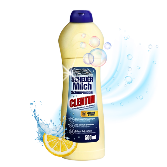 CLENTIN Scheuermilch Zitrone 12 x 500ml