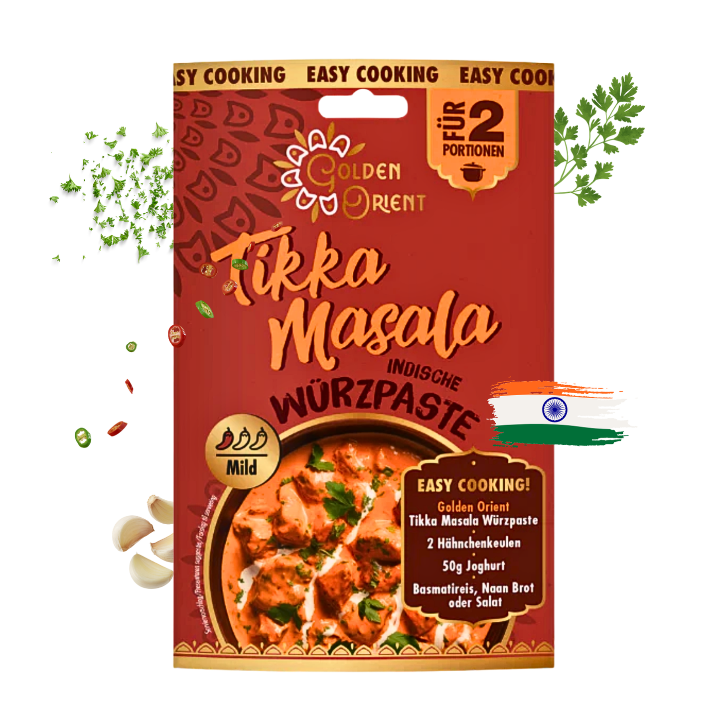 GOLDEN ORIENT Tikka Masala Paste 15 x 50g