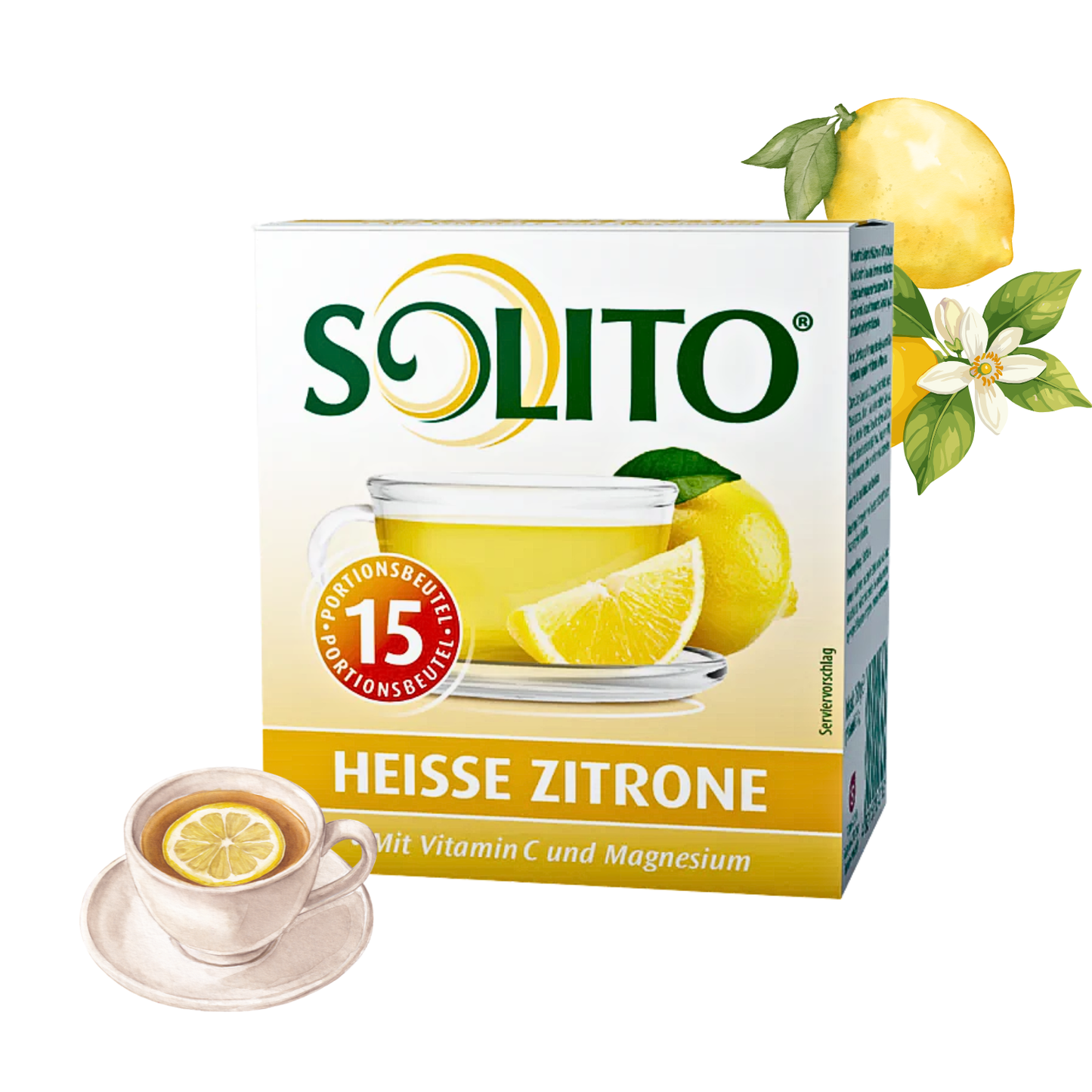 SOLITO Früchtetee Heiße Zitrone 1 x 150g