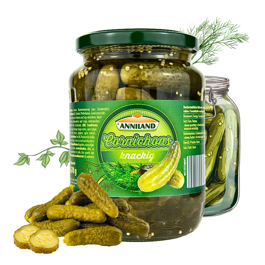 ANNILAND Cornichons 670g