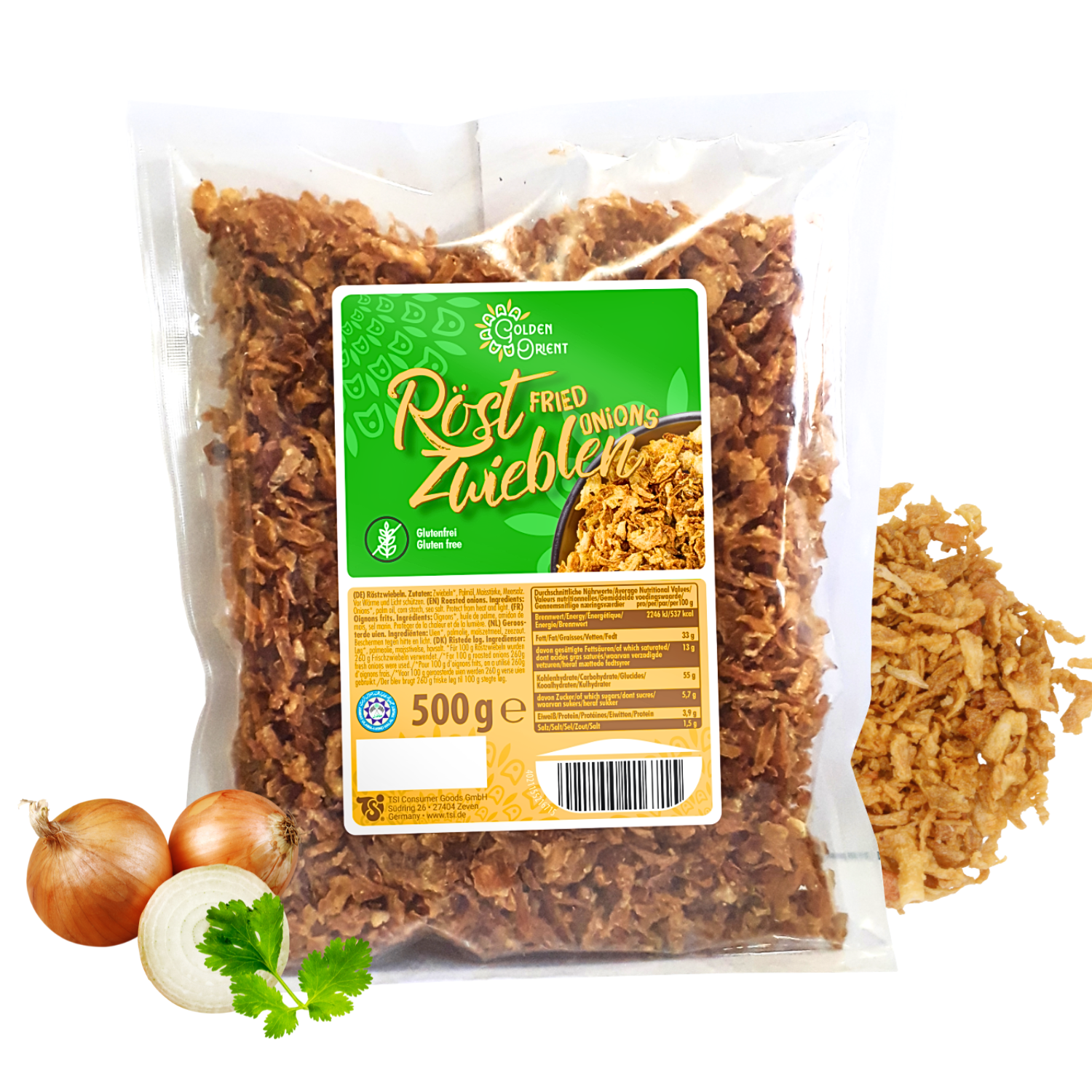 GOLDEN ORIENT Röstzwiebeln 12 x 500g