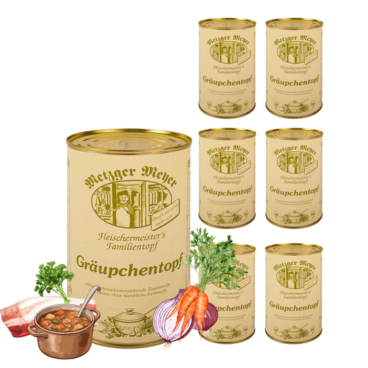 Metzger Meyer Gräupchentopf 6 x 1200ml