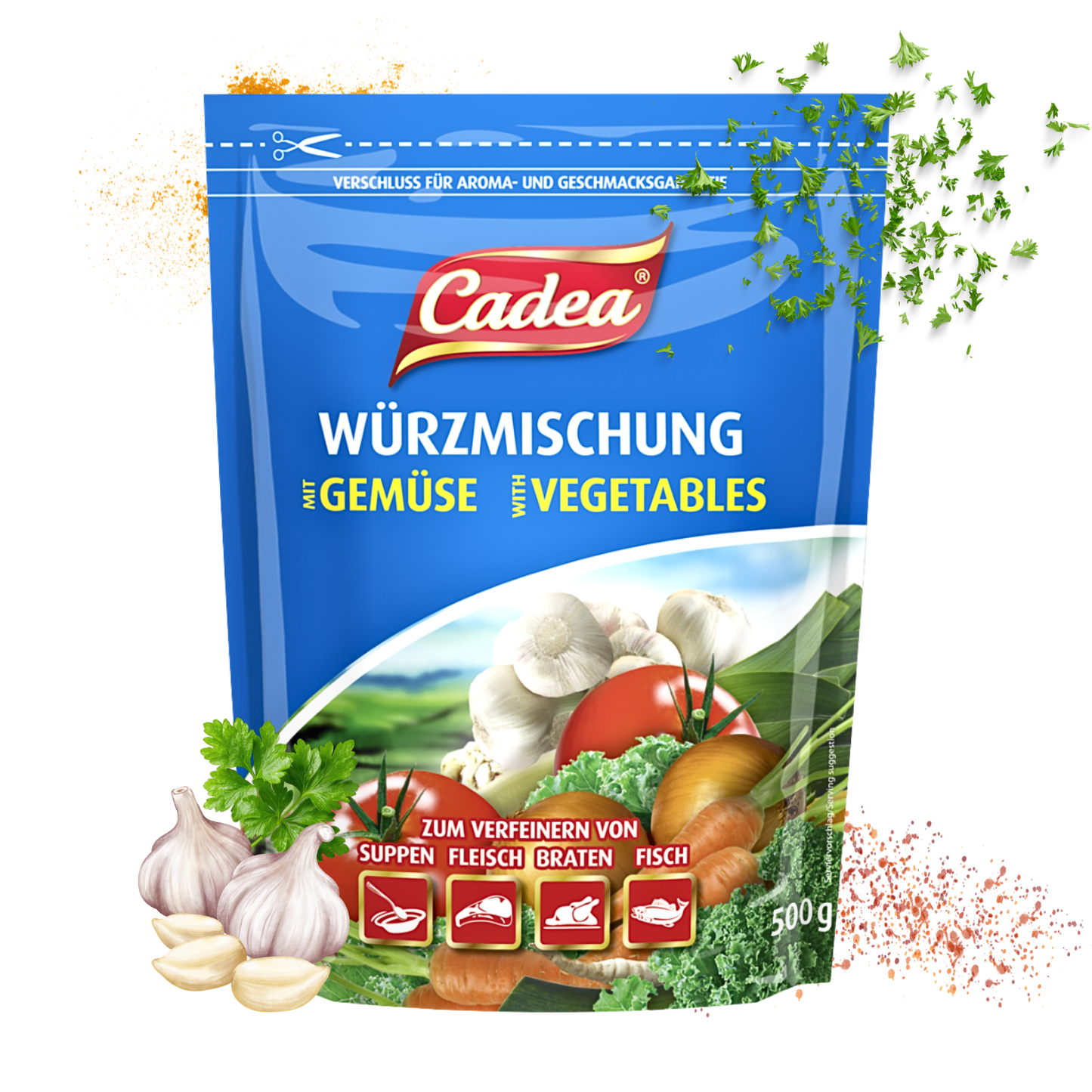 CADEA Würzmischung mit Gemüse 16 x 500g