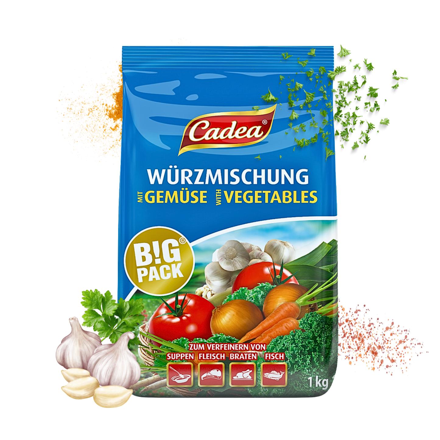CADEA Würzmischung mit Gemüse 5 x 1kg