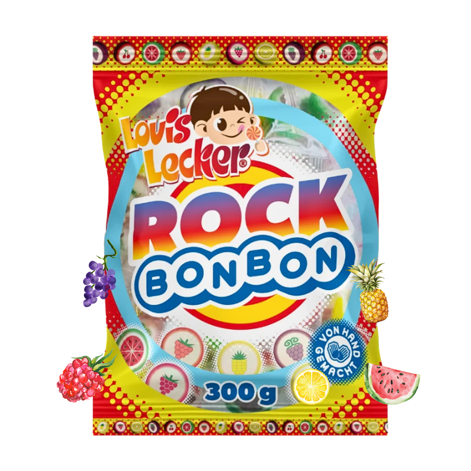 LOUIS LECKER Rocks Bonbons 20 x 300g