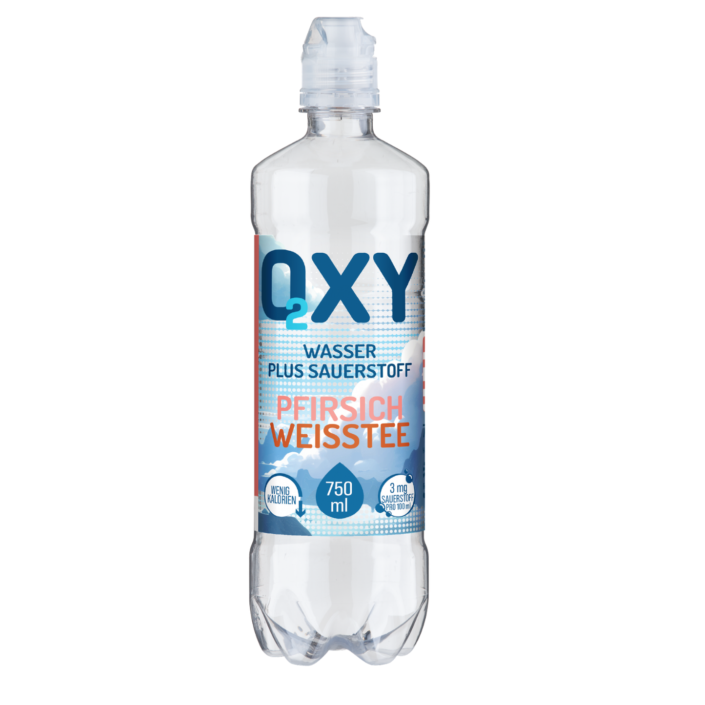 OXY O2 Pfirsich Weisser Tee 10 x 0.75l